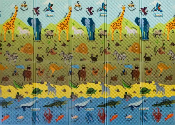 Dječja podloga ABC Animals novi dizajn
